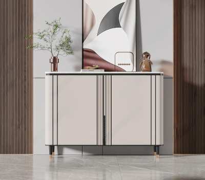 现代玄关柜3D模型下载